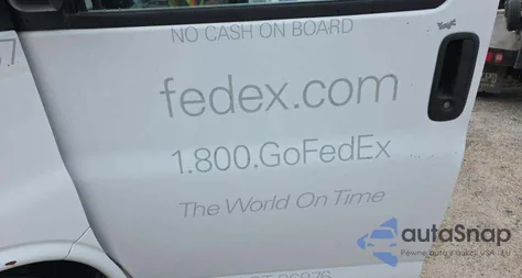 2012 GMC Savana 2500 Work Van z USA, uszkodzony, nr VIN 1GTW7FCA6C1201543